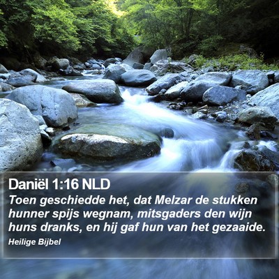 Daniël 1:16 NLD Bible Verse Image