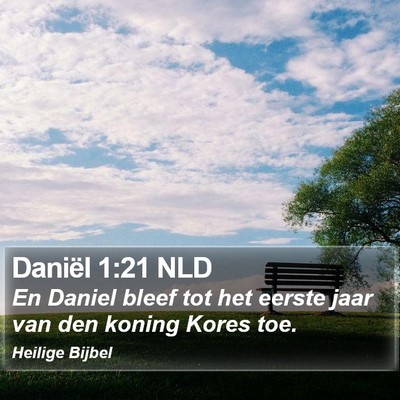 Daniël 1:21 NLD Bible Verse Image