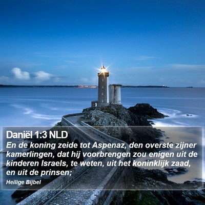 Daniël 1:3 NLD Bible Verse Image