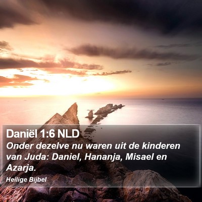 Daniël 1:6 NLD Bible Verse Image