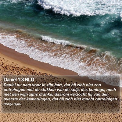 Daniël 1:8 NLD Bible Verse Image