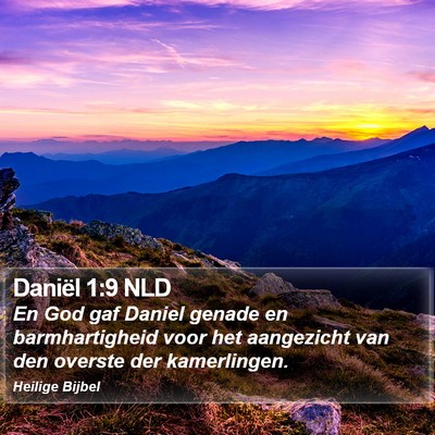 Daniël 1:9 NLD Bible Verse Image