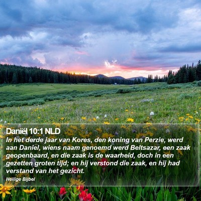 Daniël 10:1 NLD Bible Verse Image