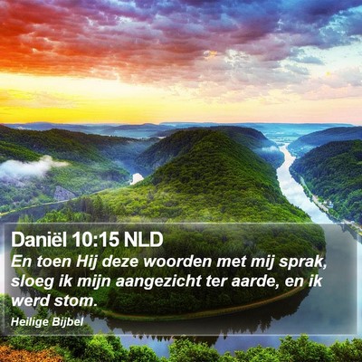 Daniël 10:15 NLD Bible Verse Image