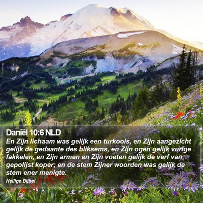 Daniël 10:6 NLD Bible Verse Image