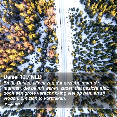 Daniël 10:7 NLD Bible Verse Image
