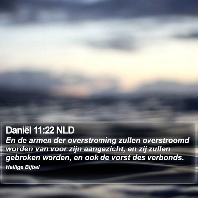 Daniël 11:22 NLD Bible Verse Image