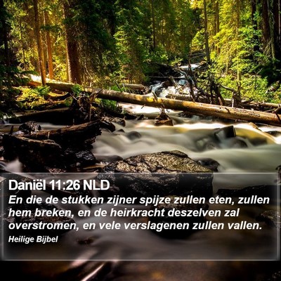 Daniël 11:26 NLD Bible Verse Image