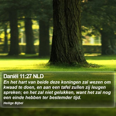 Daniël 11:27 NLD Bible Verse Image
