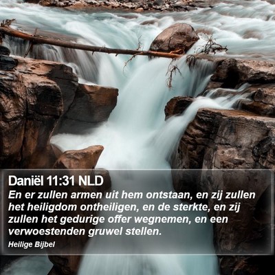 Daniël 11:31 NLD Bible Verse Image