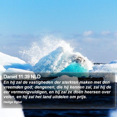 Daniël 11:39 NLD Bible Verse Image