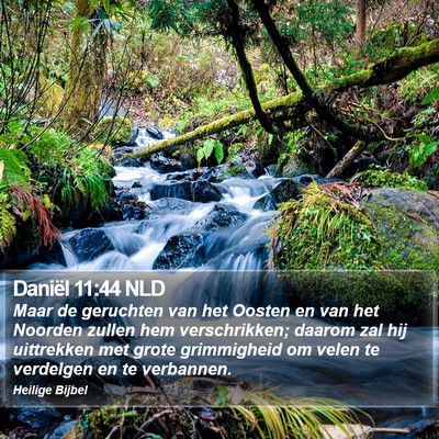 Daniël 11:44 NLD Bible Verse Image