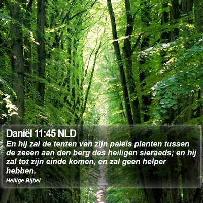 Daniël 11:45 NLD Bible Verse Image