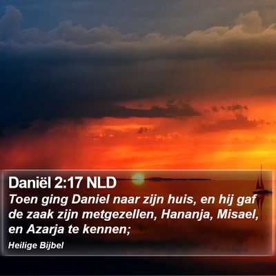 Daniël 2:17 NLD Bible Verse Image