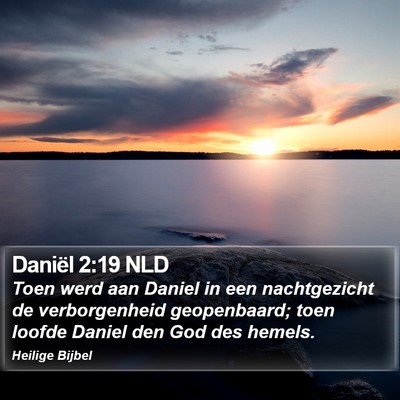 Daniël 2:19 NLD Bible Verse Image