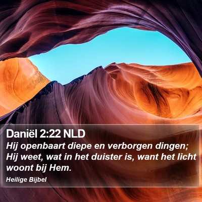 Daniël 2:22 NLD Bible Verse Image