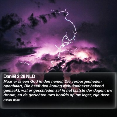 Daniël 2:28 NLD Bible Verse Image