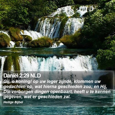 Daniël 2:29 NLD Bible Verse Image