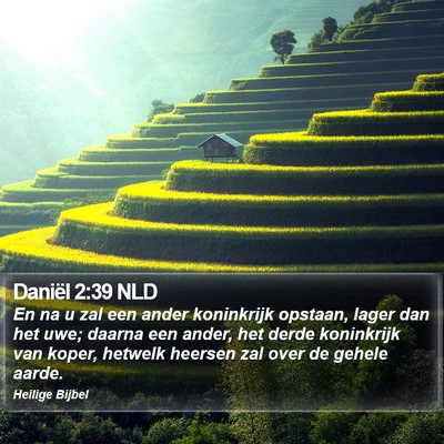 Daniël 2:39 NLD Bible Verse Image