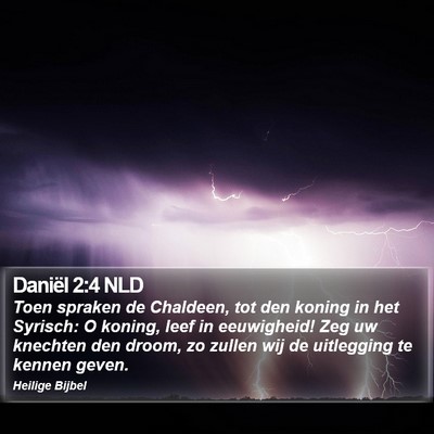 Daniël 2:4 NLD Bible Verse Image