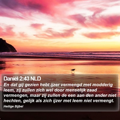 Daniël 2:43 NLD Bible Verse Image