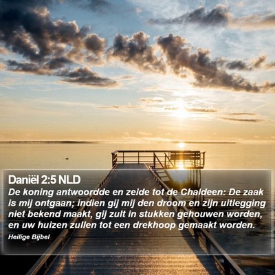 Daniël 2:5 NLD Bible Verse Image