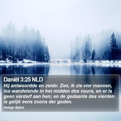 Daniël 3:25 NLD Bible Verse Image