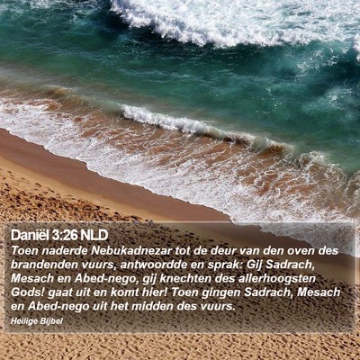 Daniël 3:26 NLD Bible Verse Image