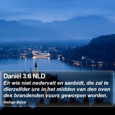 Daniël 3:6 NLD Bible Verse Image
