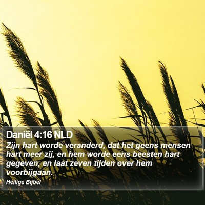 Daniël 4:16 NLD Bible Verse Image