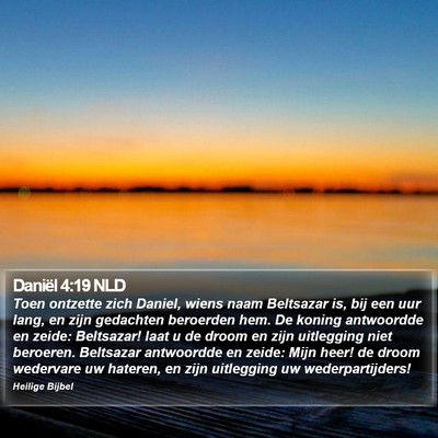 Daniël 4:19 NLD Bible Verse Image