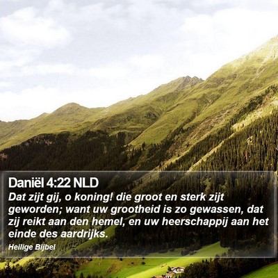 Daniël 4:22 NLD Bible Verse Image