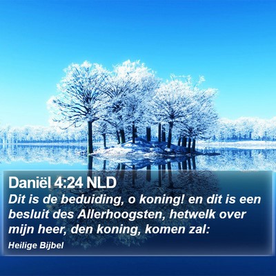Daniël 4:24 NLD Bible Verse Image