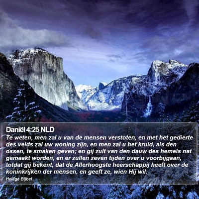 Daniël 4:25 NLD Bible Verse Image