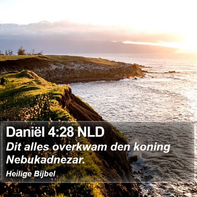 Daniël 4:28 NLD Bible Verse Image