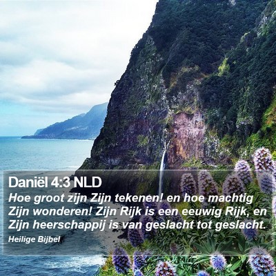 Daniël 4:3 NLD Bible Verse Image