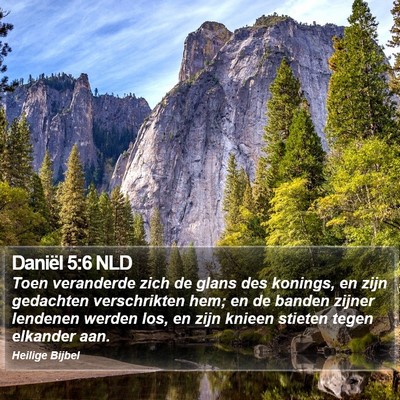 Daniël 5:6 NLD Bible Verse Image