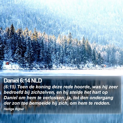 Daniël 6:14 NLD Bible Verse Image