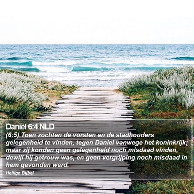 Daniël 6:4 NLD Bible Verse Image