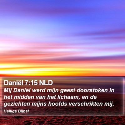 Daniël 7:15 NLD Bible Verse Image