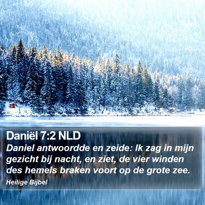 Daniël 7:2 NLD Bible Verse Image