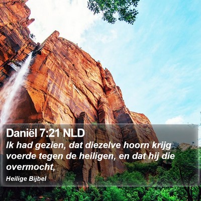 Daniël 7:21 NLD Bible Verse Image