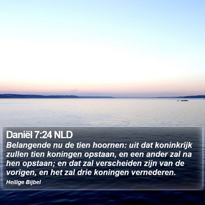 Daniël 7:24 NLD Bible Verse Image