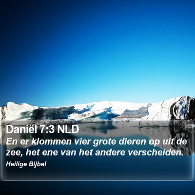 Daniël 7:3 NLD Bible Verse Image