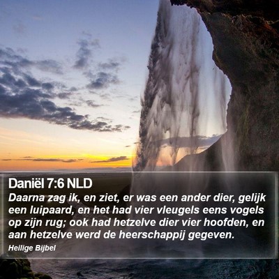 Daniël 7:6 NLD Bible Verse Image