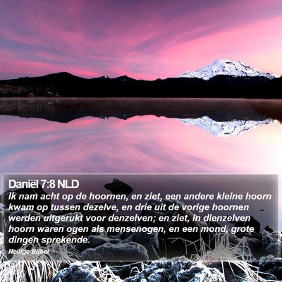 Daniël 7:8 NLD Bible Verse Image