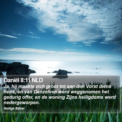 Daniël 8:11 NLD Bible Verse Image