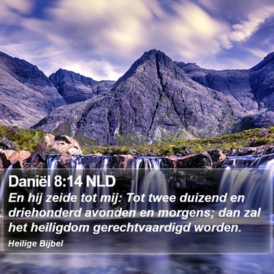 Daniël 8:14 NLD Bible Verse Image