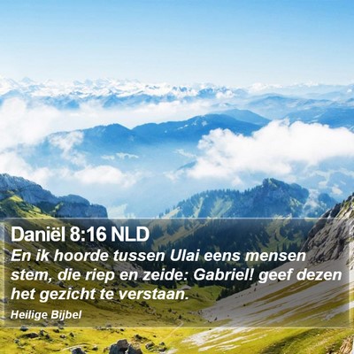 Daniël 8:16 NLD Bible Verse Image