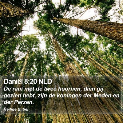 Daniël 8:20 NLD Bible Verse Image